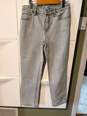 Reitmans Light Grey Straight-Leg Jeans